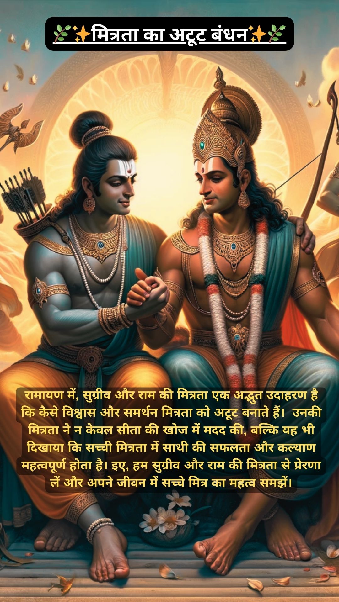 संपूर्ण रामायण का सार